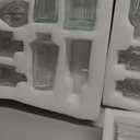 Glass Bud Vase Set of 60 - Small Vases for Flowers in Bulk - Assorted Vintage Crystal Vases for Flowers, Table Centerpieces (Clear, 60 Pcs)