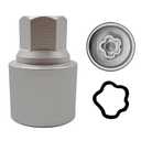 041 Wheel Locking Nut Key Socket Compatible with BMW Series, (Socket OD 29mm - ID 25mm), Wheel Anti-Theft Lug Nut Removal Tool, Anti-Theft Screw Remover