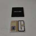 OCASE for iPhone 16 Case Detachable Wallet Case with Card Holder, 2 in 1 Pu Leather Flip Folio with RFID Blocking Stand Wrist Strap Shockproof Phone Cover 6.1 Inch 2024, Gold