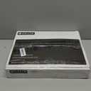 Delta Faucet Nicoli Widespread Bathroom Faucet Brushed Nickel, Bathroom Faucet 3 Hole, Bathroom Sink Faucet, Drain Assembly, Stainless 35849LF-SS