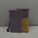 Mini Hot and Iced Coffee Maker Single Serve, for K Cup and Ground, 6 to 14 Oz Brew Sizes, with Recipe Book, for Home, Travel, RV, Office and Dorm, Violet