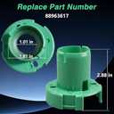 KPALAG Steering Shaft Lower Bearing, Steering Column Lower Bearing kit Compatible with Cadillac Escalade Chevrolet Express Avalanche Suburban GMC Yukon Sierra Replace#: 88963617