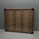 Rustic Walnut 17x21 Frame - Single Frame, 17 x 21 Poster Frame for Artwork, Puzzles, Photos and Movie Posters Picture Frames