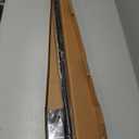 Ivilon Window Curtain Rod Decorative End Cap Design, 1 Inch Rod, 48 to 86 Inch. Black