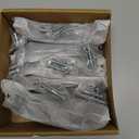 HARPOON 10 Pack Bin Cup Handle Pulls,Vintage Drawer Pulls,Cabinet Hardware,Shell Handle,3.78 Inch Black