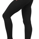 BUBBLELIME 75N/25S Mid Waist Yoga Pants, Size XL