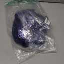 BestGirl Women's Sexy Dress Deep V Neck Long Sleeve Ruched Sparkly Bodycon Club Mini Dresses (Small, Blue)