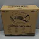 River Tubes for Floating Heavy Duty, Pool Float Adult,53" Inflatable Float Tube for Beach Lake Rafting, River Floats with Mesh Bottom (Green and Grey)