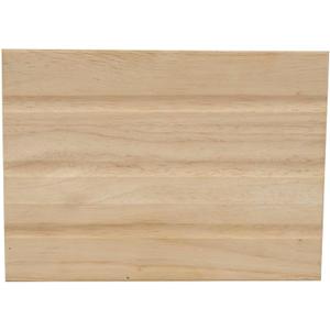 Craftmade CH2401-UO Designer Hand-Hewn Door Chime, Unfinished Oak (8.5"H x 5.25"W)