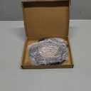 PVC Coated Boat Anchor Chain 1/4 Inch x 4 ft or 5 ft Anchor Chain for Boats with Stainless Steel Shackles Boat Safety for Kayak