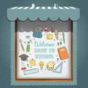 TaoBary 4 Pcs Circus 3D Awning Decorations and 59 ft Bulletin Board Border Trim for Classroom Back to School Supplies Carnival Circus Party Favors Decor for Lemonade Stand(Mint Green)