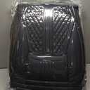 Fit Malibu Car Seat Covers for Chevrolet/Chevy Malibu 2009-2024 2025 2026.Full Coverage Waterproof Leather,Compatible with Airbag,All - Weather Seat Cushion Protector(Full Set, Black)