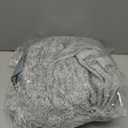 PAVILIA Light Gray Chenille Throw Blanket for Couch, Sofa Bed - Soft Knit Woven with Tassel, Decorative for Chair Living Room - Light Grey 50x60