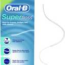 Oral-B Super Floss Pre-Cut Strands Dental Floss, Mint, 50 Count