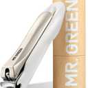 MR.GREEN Nail Clippers Anti Splash Fingernail Cutter Stainless Steel Manicure Tools Nail Scissors Detachable Design Nail Trimmer (Medium)