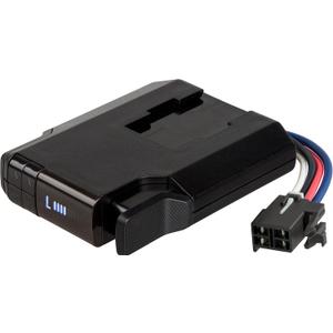 CURT 51116 Venturer Next Electric Trailer Brake Controller, Time-Delay, Fully Adjustable, Low Profile, 1-3 Axles, Plug-and-Play