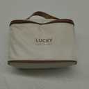 Portable Insulated Lunch Container set, Bento Box Adult Lunch Box Set with Insulated Lunch Bag, 4 Separate Stackable Thermal Food Lunch Container for Adult, Brown