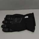 -10 Waterproof Winter Gloves for Men & Women, 5-Layer Ski & Snow Gloves for Cold Weather, Breathable Warm Gloves with Touch Screen Fingers (X-Large, Black)