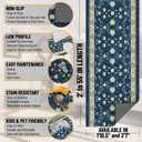 Ottomanson 2x22 Hallway Runner Rug – Extra Long Carpet Runner for Stairs