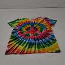 XonyiCos Boys Hippie Costume 60S 70s Colorful Tie Dye T-Shirt, Size S