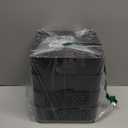 Bed Risers 2 inch, Oversized Fits 5.5in Legs Heavy Duty 6000lbs, Stackable 4/6 Inch Bed Raising Blocks Furniture Riser for College Dorm, Couches, Tables, Desks, Platform (Black)