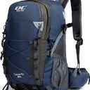 Diamond Candy Waterproof Hiking Backpack for Men and Women, Lightweight Day Pack for Travel Camping (Royalblue)