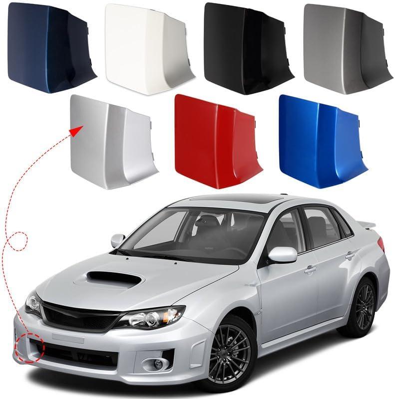 Car Front Bumper Tow Hook Cover Cap Towing Eye Fit for Subaru Impreza WRX STi 2011 2012 2013 2014 57731FG330 Trailer Cover (Deep Blue, Right Passenger Side)