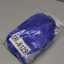 BERON 14 Inches Dark Blue Wig Short Curly Wig Women Synthetic Wigs Blue Wigs with Bangs Hairnet Included