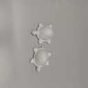 Toilet Bolt Covers, Turtle Ceramic Bolt Caps - Fun and Cute Bathroom Decor for Easy Installation - Decorative Bolt Caps for Bottom of Toilet (White turtle 2pcs)