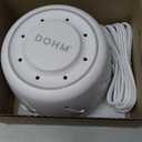 Yogasleep Dohm (White/Gray) The Original White Noise Machine, Relaxing Natural Sound from a Real Fan, Sleep Aid & Noise Cancelling for Adults & Baby, Office Privacy & Meditation, Baby Registry