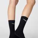 Nike Everyday Cushioned Training Crew Socks (6 Pairs) (Black) S