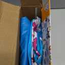 Mommy's Helper | Inflatable Under The Sea Baby Bathtub, Collapsible Safe Baby Bath Tub with Anti-Sliding Saddle Horn Seat, Must Have Travel Toddler Bath, Portable Bathtub Recommended Months 6 to 24 (Blue, White)