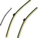 YUXIVCNE 61615A0B571 Front & Rear Windshield Wipers Blades Compatible with BMW iX I20 2021 2022 2023 2024 2025, 22" and 28" Wiper Blades 3 Pack