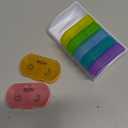HRX Package Little Daily Pill Box Case AM PM for 7 Day, Small Pocket Purse Pills Holder, Cute Drug Organizer Container 2 Times a Day