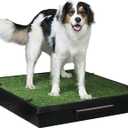 PetSafe Pet Loo Portable Dog Potty,Toilet Alternative for Puppy Pads, Perfect for House Training, Easy-to-Clean Grass Mat, Large