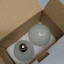 Dimmable G25 LED Large Globe Light Bulbs 6W (60W Equivalent) E26 Edison Frosted, 600LM, 2700K Soft Warm White, Ideal for Bedroom, Bathroom, Vanity Lighting, 2Pack