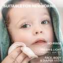 Uriage Baby Cleansing Water, Face, Body, Diaper Area, Ultra-Convenient Pump