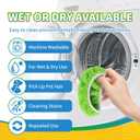 6Pcs Reusable Microfiber Mop Pads Compatible with Swiffer Sweeper, Wet and Dry Flat mop Cover, Replacement Sweeping Mopping pad Refills for Surface/Hardwood Floor Cleaning