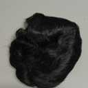 fun shack 50's Men's Black Wig with Sideburns, 1950s Costume Wig for Men, Retro Black Wig for Boys, One Size