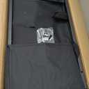 Heybly Laundry Hampers, 3  12.5 Gal Laundry Basket with Large Desktop Sorter for Laundry Room Organization, Bathroom and Dorm Laundry Bags on Storage Shelf, Rustic Brown HLH003SR