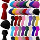 Shyyween Kids Beanie Hat Scarf Set Valentine's Day Warm Winter Gifts Toddler Boys Girls Knit Cap Neck Warmer School Homeless