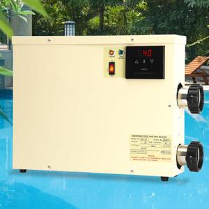18KW 240V Pool Heater for Above Ground Pool, Electric Swimming Pool Heater with Touchscreeen, Hot Tub Thermostat for Spa, Bathtub, Above Inground Pool (18KW)