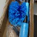 25 Foot High Ceiling Fan, Cobweb Duster with 6-18ft Extension Pole
Extendable, Reusable Feather, Window Cleaning Squeegee Kit