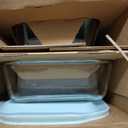 Pyrex Deep 3-Pack Glass Baking Dish Set (9"x13", 7"x11", 8"x8") With BPA-Free Lids, Rectangular Glass Bakeware, Dishwasher, Microwave, Freezer & Pre-Heated Oven Safe