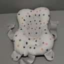 Colorlife Baby Bath Seat Support Net Infant Bathing Seat Support Mat, Adjustable Comfortable Non-Slip Three-Pointed Baby Shower Net Bathtub Sit Up Mesh for Newborn 0-12 Months-Star(No Bathtub)