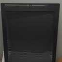 RV Entry Screen Door Grille,Upgraded Adjustable 16-32 in Width, 21.25 in Height, Metal Entry Screen Door Protector,Camper Screen Door Grill,RV Door Defender