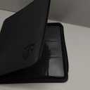 12 Pockets Trading Card Zipper Binder for 720 Cards| Secure Side Loading Pockets | Trading Card Album Folder | Compatible with YuGiOh, MTG(Black 12)