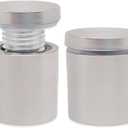 Sign Standoff Screws Advertising Stainless Steel Wall Standoff Mount Hardware for Acrylic- (3/4 in. Dia x 3/4 in. L) by Lantee 12 Pcs 19x20mm