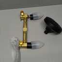 Matte Black 2 Handle Shower faucet Set, 8 Mode Shower Head Bathroom Shower Faucet Trim Kit with Rough-in Valve, Wall Mount