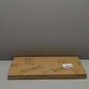 Hershii Tension Shelf Expandable Rod Closet System Heavy Duty Clothes Hanger Adjustable DIY Storage Organizer Freestanding Partitions Shoe Rack (23.62 - 31.49 inches, Ivory)